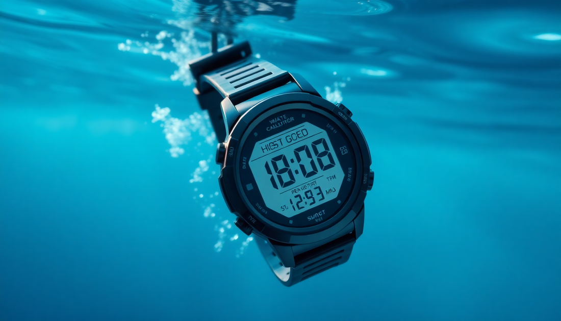 Elevate Your Fitness with the Swim-Friendly Digital Alarm Watch