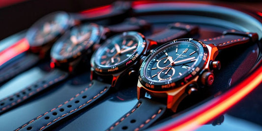 Pagani Design sports watches on display