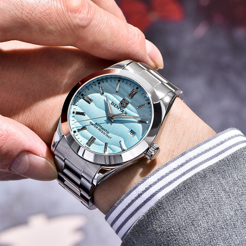 New Simple Fashion Calendar Luminous Men's Mechanical Watch – Sophisticated and Functional Timepiece