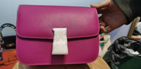 Luxury Designer Genuine Leather Shoulder Bag: Trendy Small Square Fashion Messenger