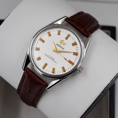 Men's Manual Spring Mechanical Ultra-thin Retro Watch – Classic Elegance Redefined