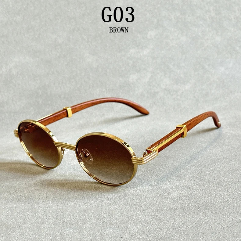 LuxTrend Wooden Sunglasses