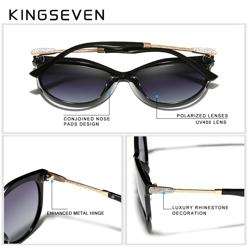 KINGSEVEN Gradient Luxury Sunglasses