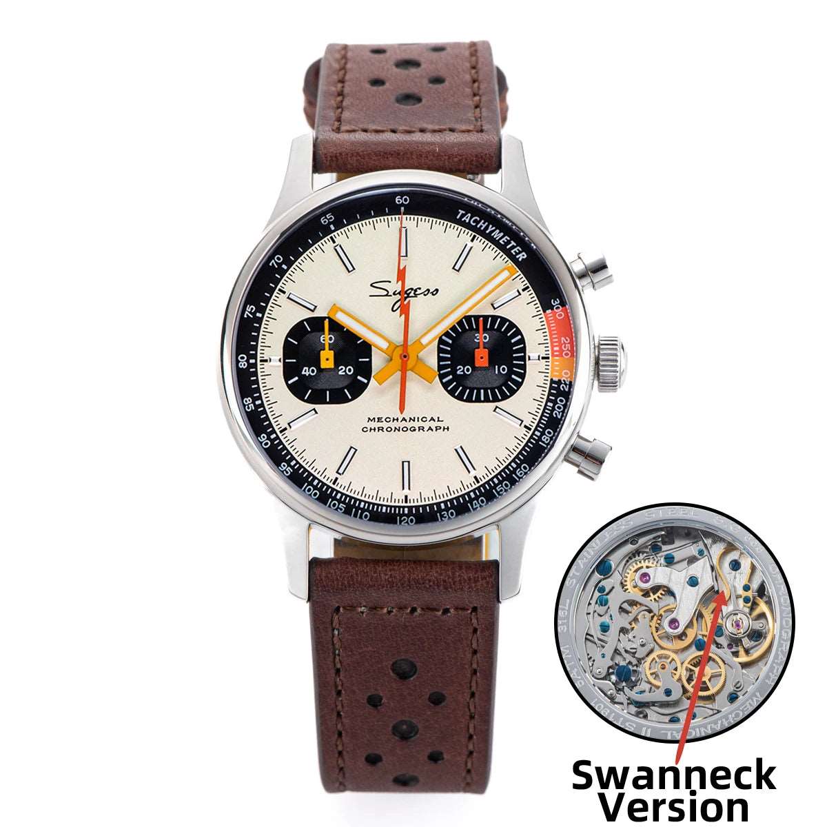 Sugess Pilot Chronograph Watch