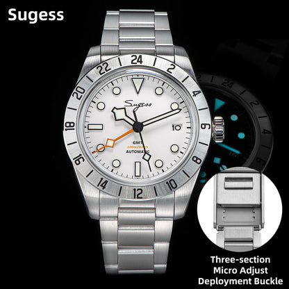 Sugess Luxury GMT Men's Watch