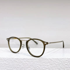 Titanium Retro Eyeglasses