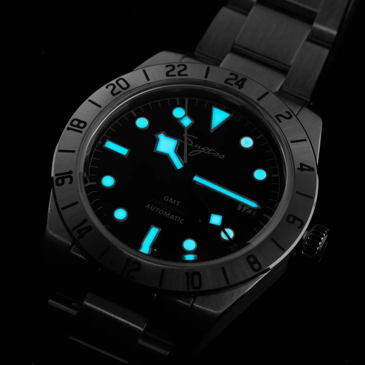 Sugess Luxury GMT Men's Watch