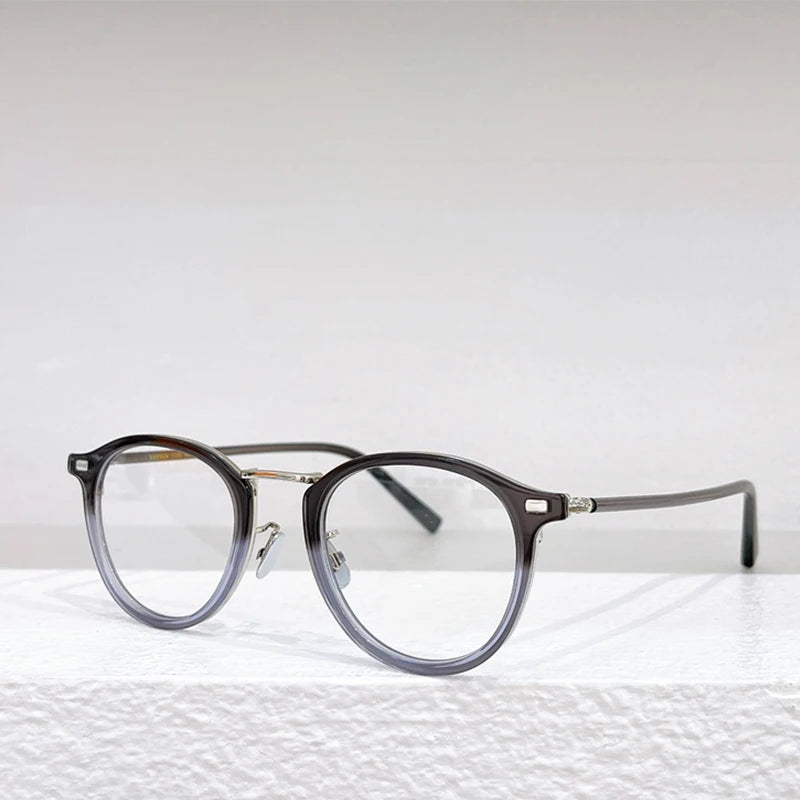 Titanium Retro Eyeglasses