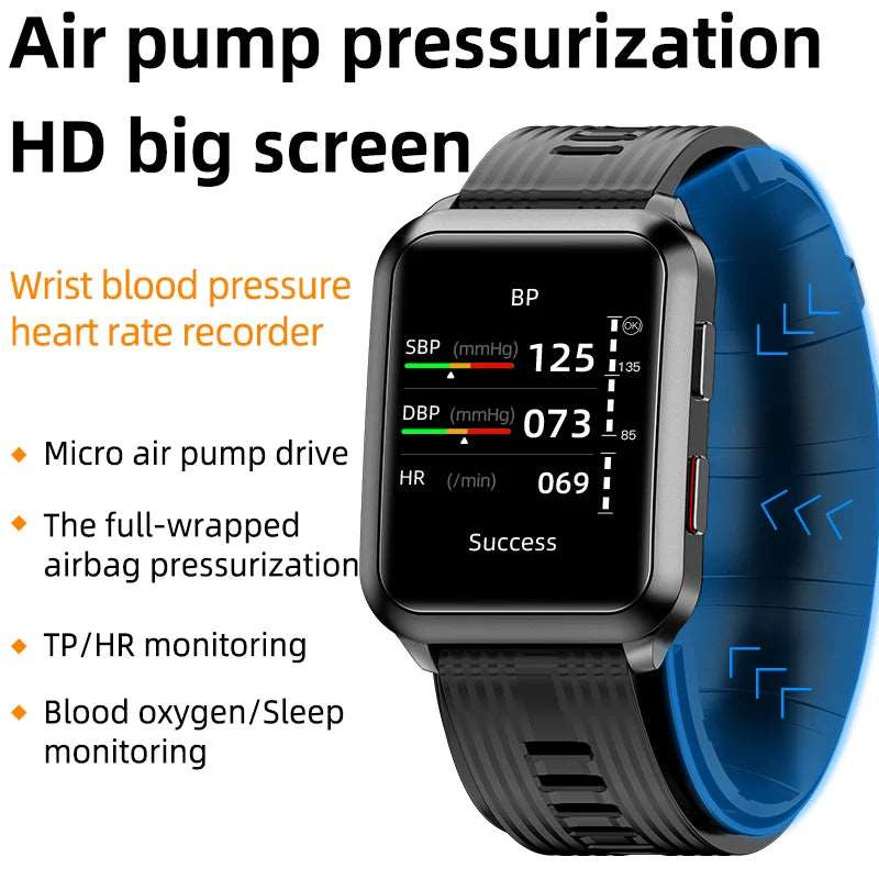 Mens Air Compression Smartwatch