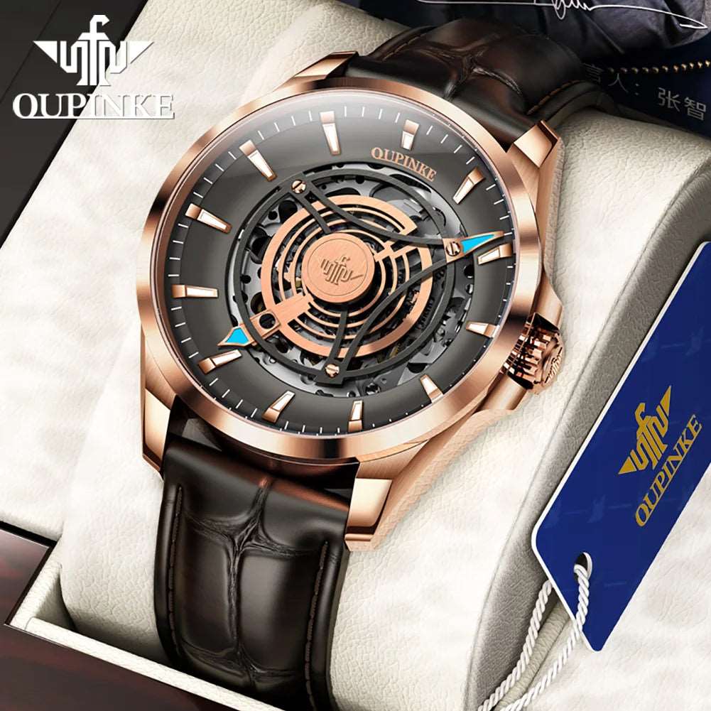 OUPINKE Sapphire Mechanical Watch