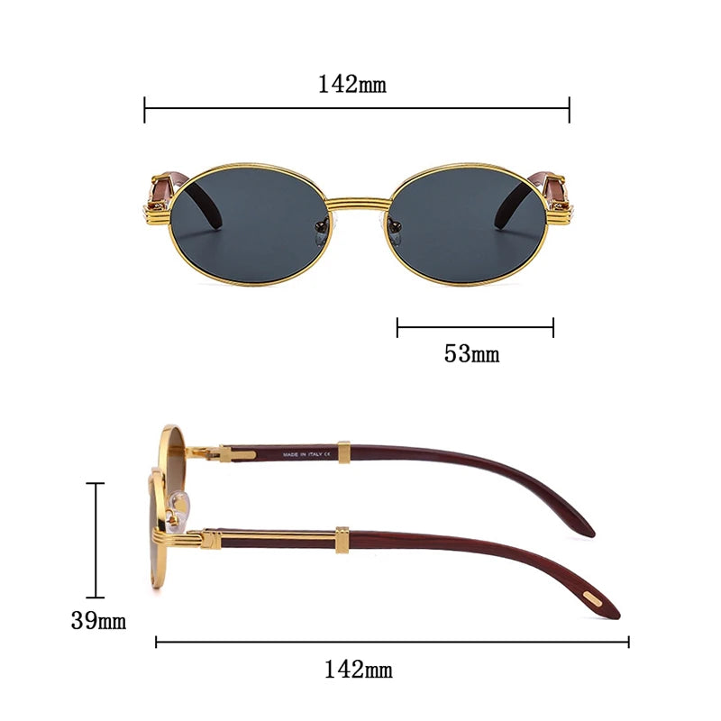 LuxTrend Wooden Sunglasses