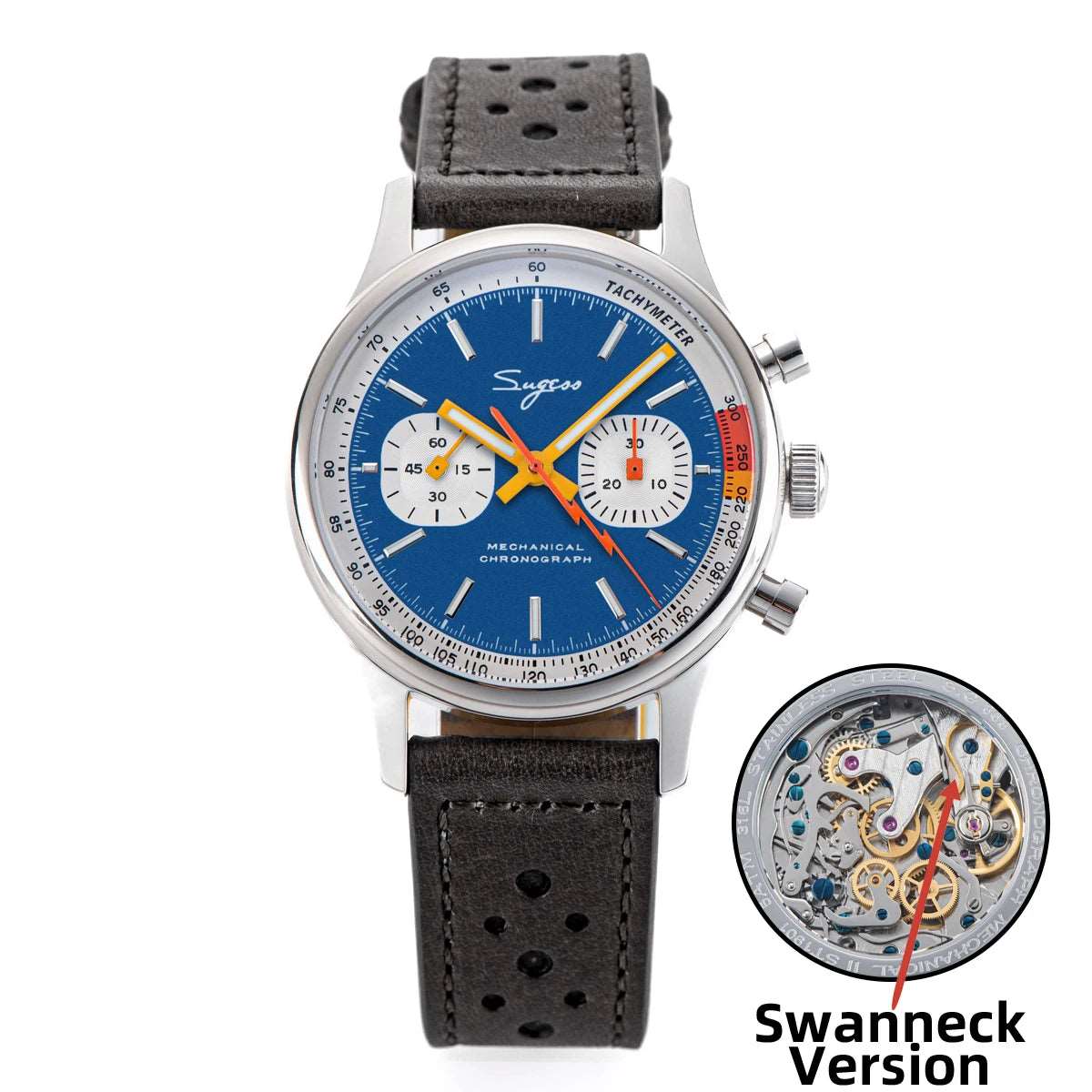 Sugess Pilot Chronograph Watch