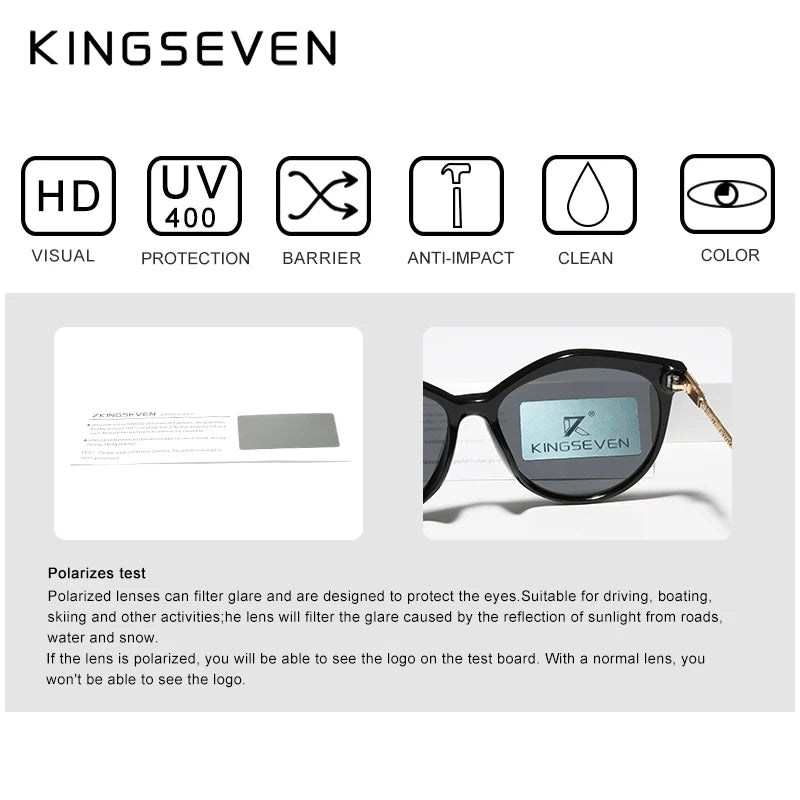 KINGSEVEN Gradient Luxury Sunglasses