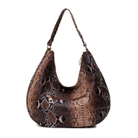 "Vintage Serpentine Shoulder & Handbag - Embrace Your Wild Side with Style - Perfect for Any Occasion" - AristoLuxe