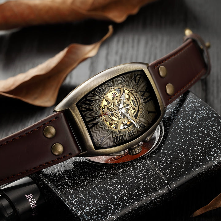 Automatic Self-Wind Watch - Stay Stylish and Punctual with Water Resistance