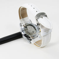 Trendy Women's Automatic Watch - Stay Fashionably On Time with Water Resistance and Hardlex Dial Window.