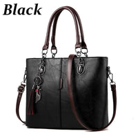 Women's Leather Shoulder and Crossbody Bag - Elevate Your Style with This Versatile Tote - Luxurious and Practical Handbags for Women