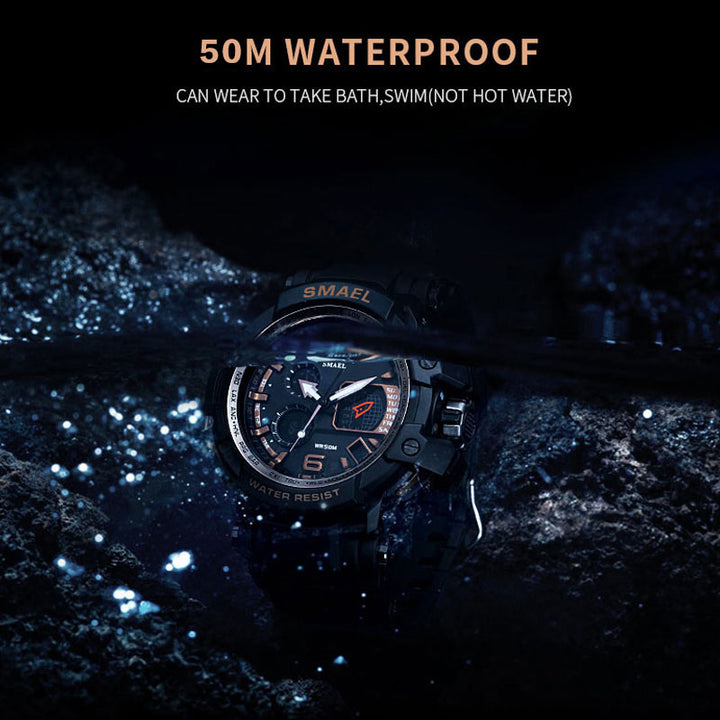 SMAEL Sports Watch - Perfect for the Active Lifestyle - Water Resistant and Packed with Features