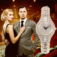 Luxury Fashion Watch - Experience Time in Elegance - 18K Gold Plated, Water Resistant & Shock Resistant