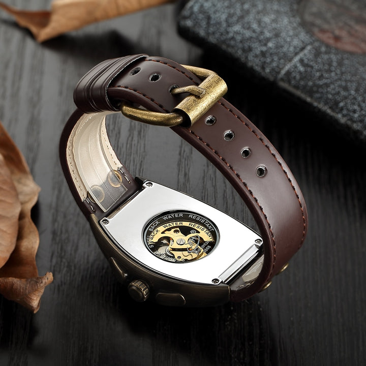 Automatic Self-Wind Watch - Stay Stylish and Punctual with Water Resistance
