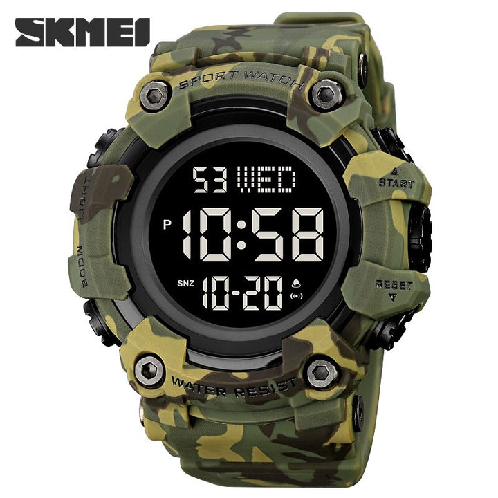 Luxury Sport Watch for Men - Stopwatch, Countdown, Digital Display, and 50Bar Waterproof Military Design - Perfect for the Stylish and Active Man - AristoLuxe