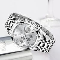 Creative Luxury Steel Women's Bracelet Watch - Waterproof Quartz by AristoLuxe - AristoLuxe