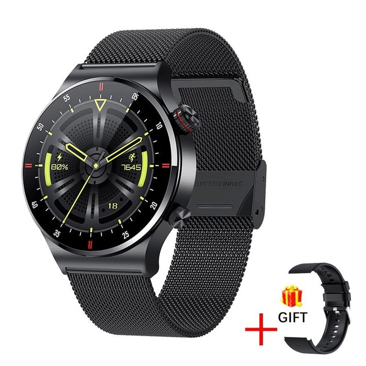 Steel Sports Smartwatch - Track your fitness goals with ease - Waterproof and stylish - AristoLuxe